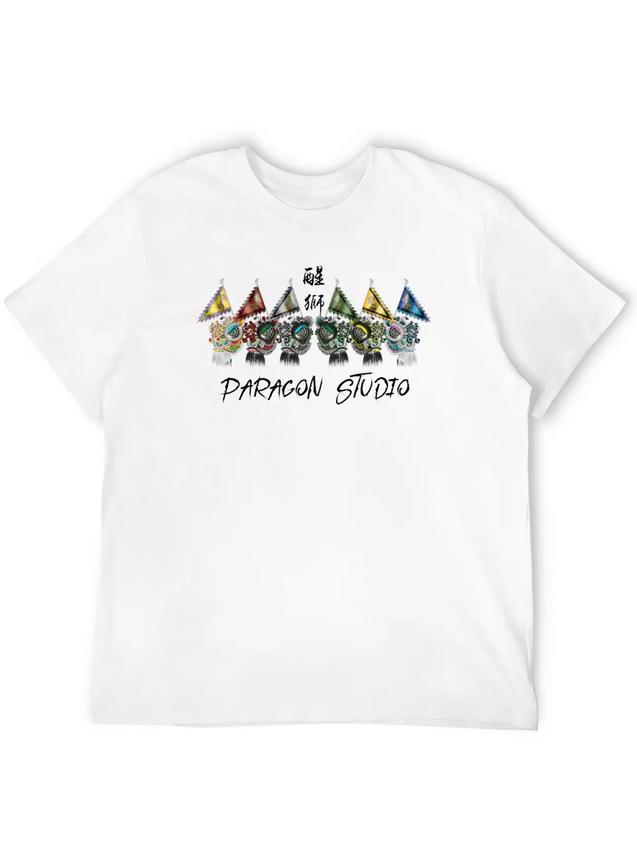 6 Brother Lions Shirt Unisex Casual T-Shirt – Clean Design For Daily Comfort