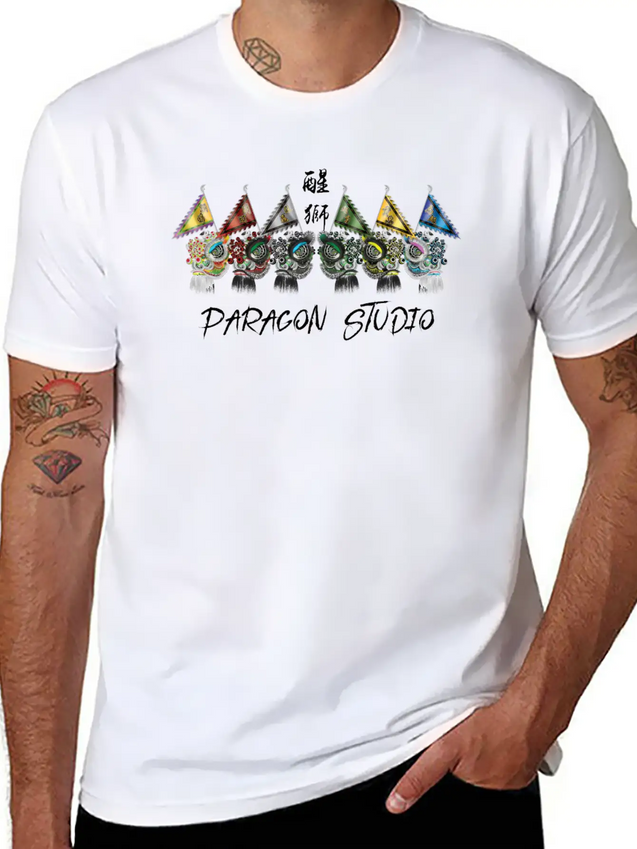 6 Brother Lions Shirt Unisex Casual T-Shirt – Clean Design For Daily Comfort