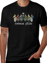 6 Brother Lions Shirt Unisex Casual T-Shirt – Clean Design For Daily Comfort