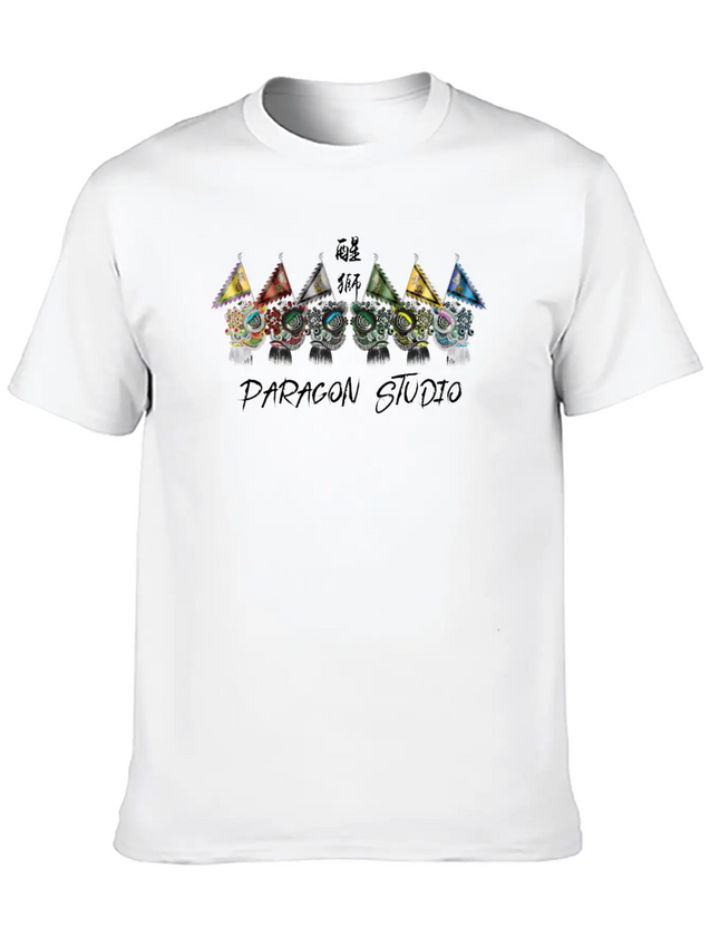 6 Brother Lions Shirt Unisex Casual T-Shirt – Clean Design For Daily Comfort